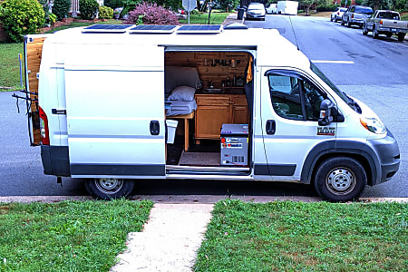 Custom Solar Powered Camper Van 2014 Ram Promaster 1500