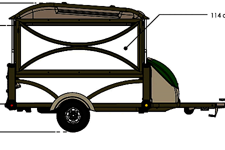 Folding trailer