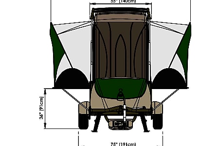 Folding trailer