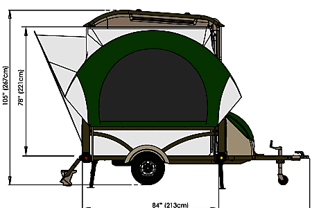 Folding trailer