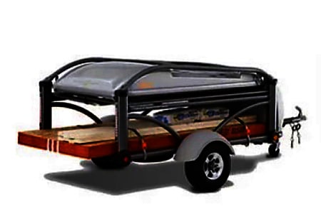 Folding trailer