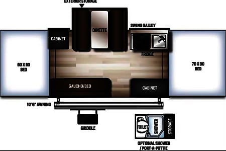 Folding trailer