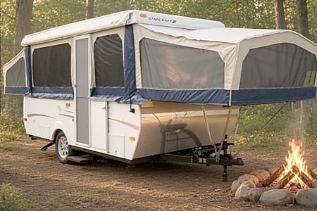 Folding trailer