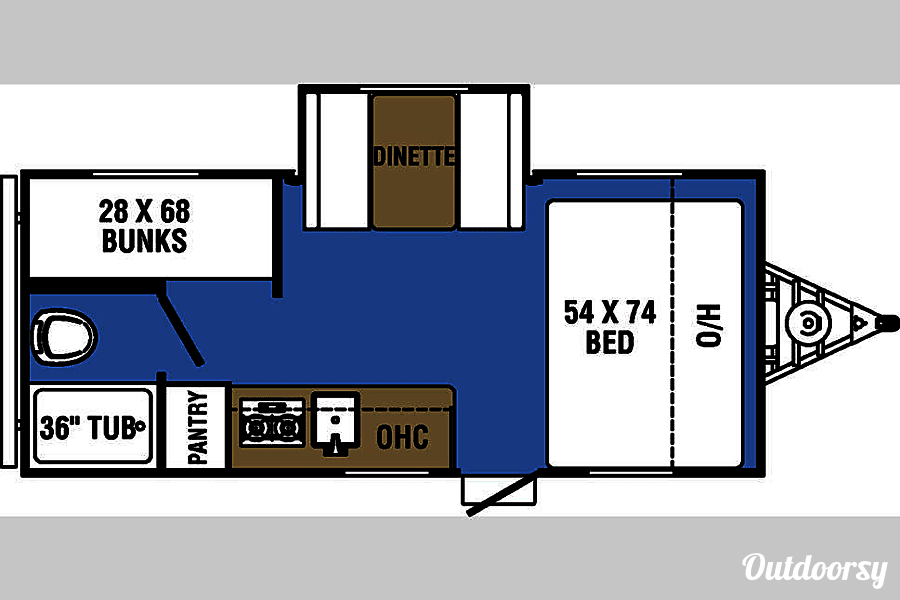 2018 Coachmen Clipper 17bhs Trailer Al In Boise Id Outdoorsy 50 Off Through Winter 2018 Clipper Ultra Lite 17bhs Bunkhouse Slide