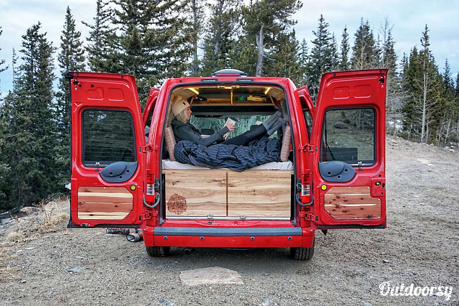 2010 Ford Transit Connect Motor Home Camper Van Rental In San