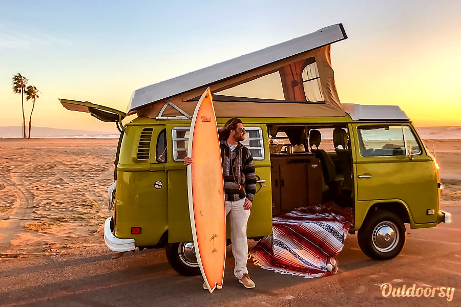 1977 Volkswagen Westfalia Motor Home Camper Van Rental In Los