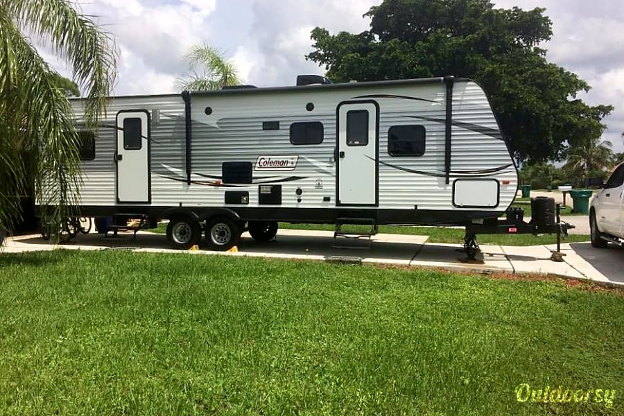 2017 Dutchmen Coleman Motor Home Toy Hauler Rental in Melbourne, FL