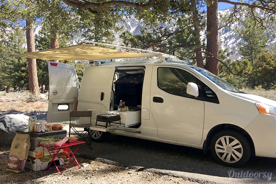 Image result for nissan nv200 camper