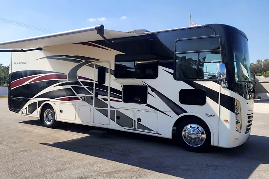 Thor Class A motorhome exterior