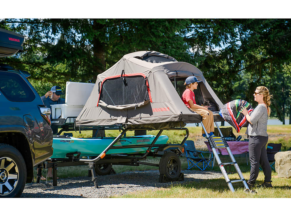 Photos 2020 Yakima EasyRider Trailer w/ SkyRise HD 4 Season Rooftop