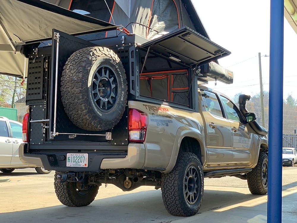 Photos 2017 Toyota w/ AluCab Canopy Camper Outdoorsy