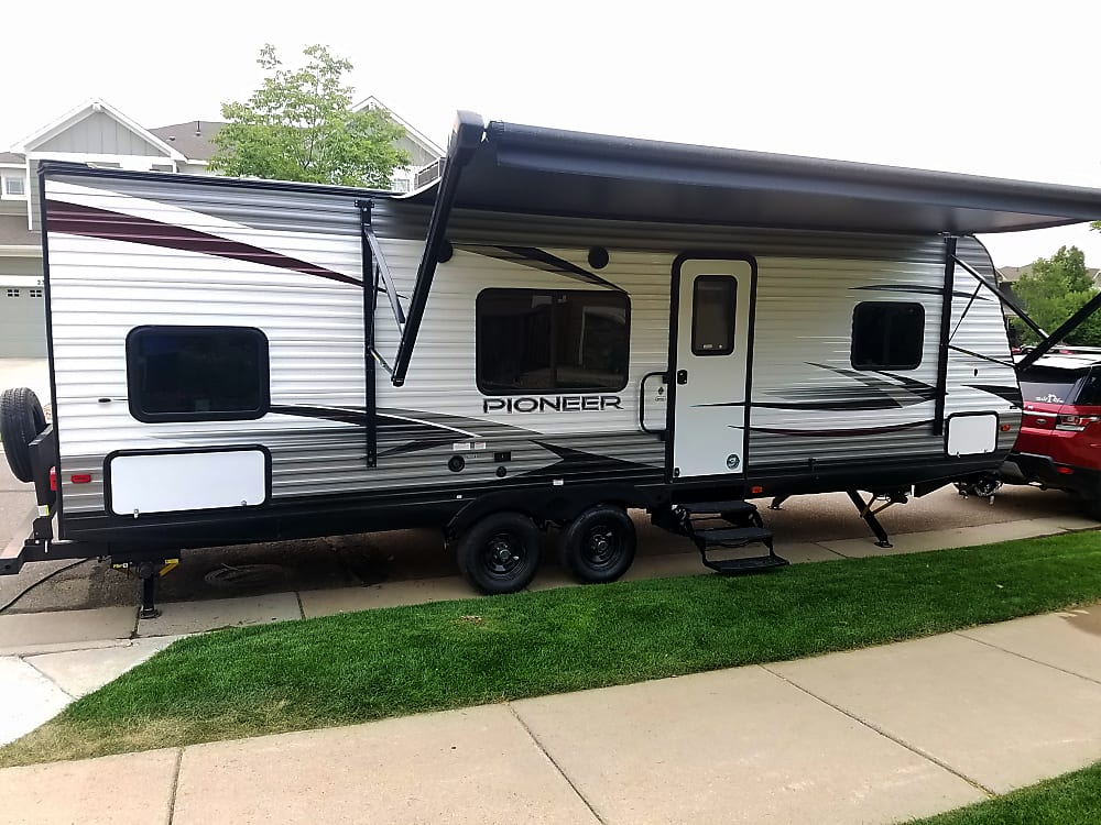 26 foot bunkhouse travel trailer