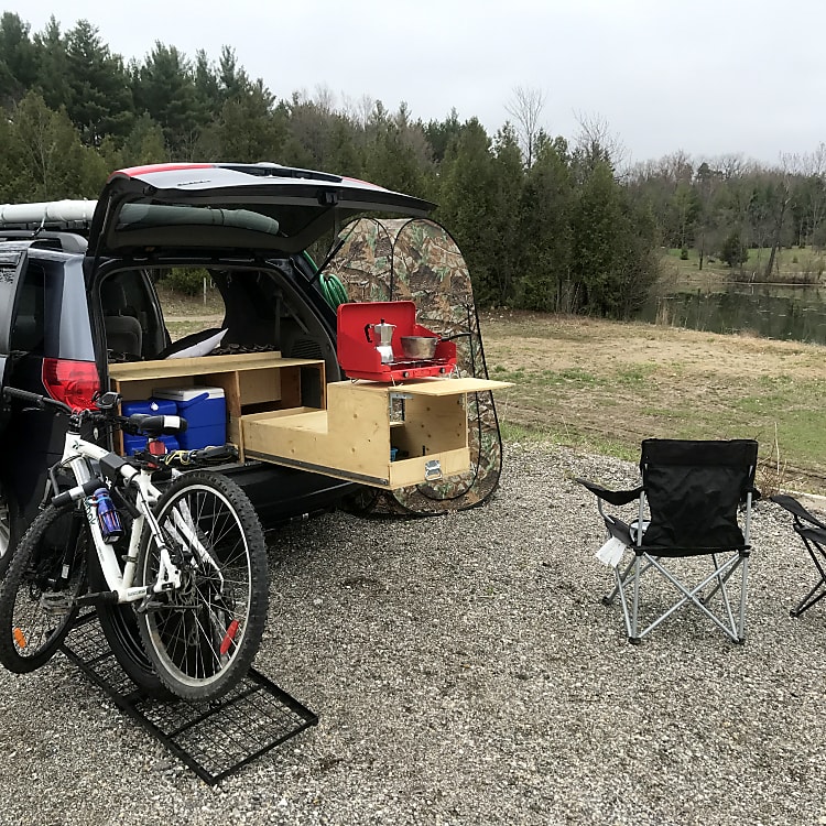 toyota sienna bike rack