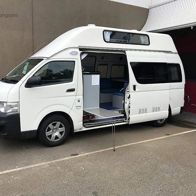 toyota hiace bike rack