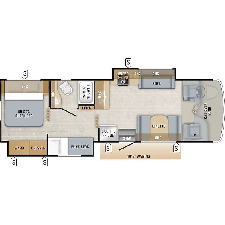 2019 Jayco Redhawk Motor Home Class C Rental In Pinellas Park Fl Outdoorsy