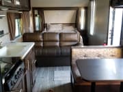 2018 grey wolf bunkhouse available for rent in Ludington Michigan