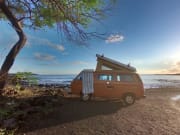 1982 VW Westfalia available for rent in Haiku Pauwela Hawaii