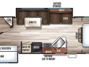 2019 Forest River Cherokee Grey Wolf Travel Trailer for rent in Conroe Texas