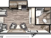 2021 Forest River 2815 XLR HyperLite available for rent in Gunnison Colorado