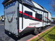 2020 Forest River Shockwave Toy Hauler for rent in Temecula California