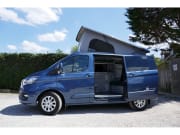 2022 Ford Transit Custom 2+2 berth Pop Top, Manual available for rent in Inverness Inverness