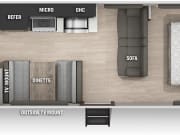 2022 Cherokee Grey Wolf  by Forest River for rent in 54956