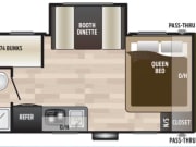 2019 Keystone RV Hideout LHS Mini Travel Trailer for rent in Sesekinika Ontario