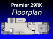 2021 Keystone RV Premier UltraLite 29RKPR available for rent in Jacksonville Florida