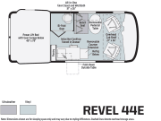 2023 Winnebago Revel Class B for rent in Fallbrook California