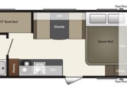2017 Keystone RV Summerland Mini available for rent in WOLVERINE Michigan