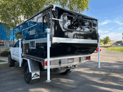 2022 Four Wheel Campers 2018 Tacoma with 2022 Fleet Flatbed Truck Camper for rent in Boise Idaho
