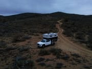 2022 Four Wheel Campers 2018 Tacoma with 2022 Fleet Flatbed available for rent in Boise Idaho