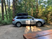 2015 Subaru Outback Truck Camper for rent in Nanaimo British Columbia