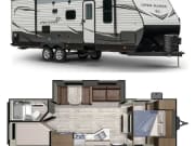 2019 Open Range Conventional OT26BHS  by Highland Ridge RV for rent in 76135
