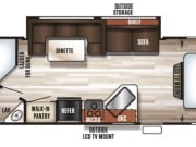2019 Cherokee Grey Wolf  by Forest River for rent in 27562