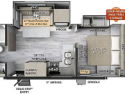 2023 Forest River Flagstaff Micro Lite available for rent in Fort Meade Florida