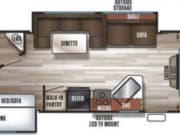 2017 Forest River Cherokee Grey Wolf Travel Trailer for rent in Omaha Nebraska
