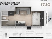 2023 Forest River Cherokee Wolf Pup Travel Trailer for rent in Fresno California