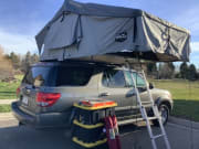 2005 Custom Toyota Sequoia four wheel drive available for rent in Bozeman Montana