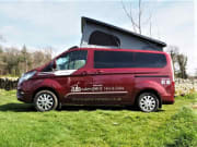 2020 Ford Transit Custom 2+2 berth Pop Top, manual available for rent in Inverness Inverness