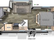 2023 Forest River 26' Bunkhouse with Slide (Valentine, NE) (3 Units) available for rent in Valentine Nebraska