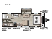 2025 K-Z Manufacturing Connect Mini 231BH available for rent in Nappanee Indiana