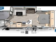 2023 Forest River Cherokee Grey Wolf Black Label Travel Trailer for rent in Bakersfield California