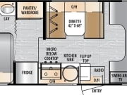2025 East To West Entrada 2000NS available for rent in Burlington Wisconsin