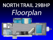 2022 Heartland North Trail 29BHP available for rent in Jacksonville Florida