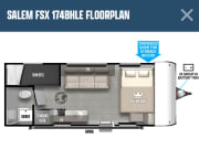2025 Forest River Salem FSX 14BHLE available for rent in Plant City Florida
