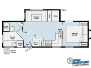 2022 Winnebago Minnie 2301BHS Travel Trailer for rent in Columbus Ohio