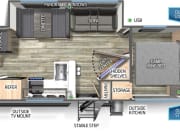 2025 Campsite reserve 26CJ  by Forest River for rent in 98374