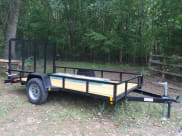 2016 Gatormade Single axle Utility Trailer available for rent in Seagrove, North Carolina