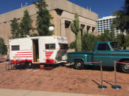 1969 Aristocrat Canned Ham Travel Trailer available for rent in Tucson, Arizona